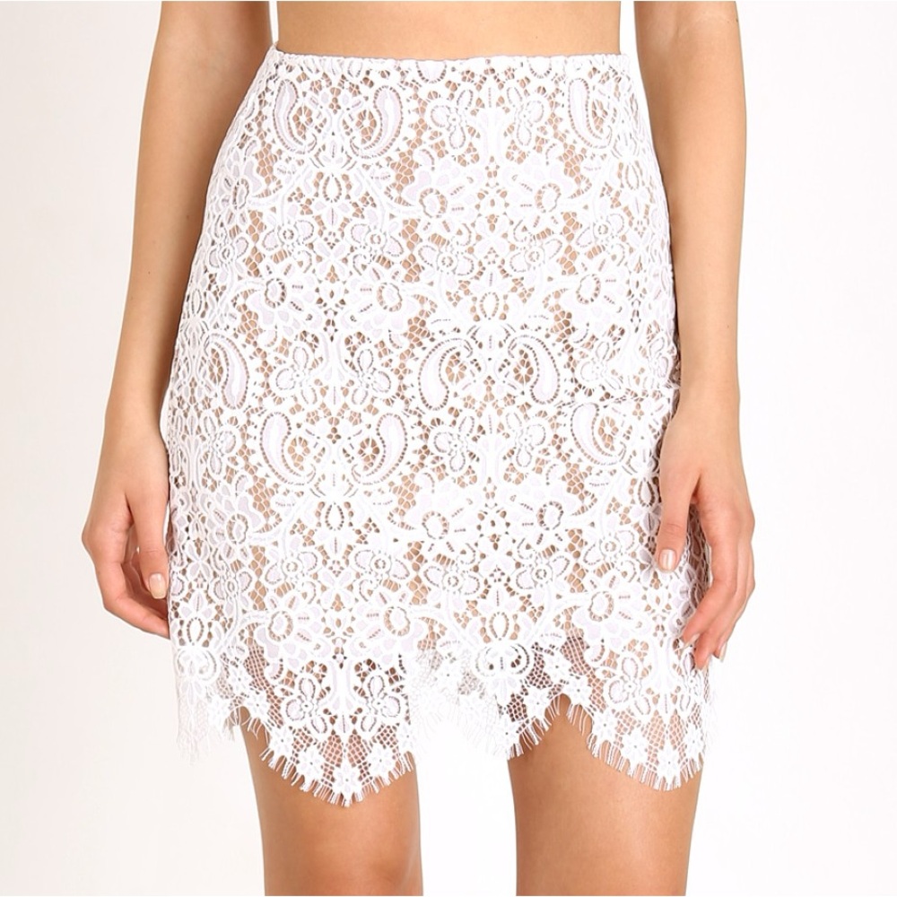 For Love & Lemons Vika Mini Skirt
